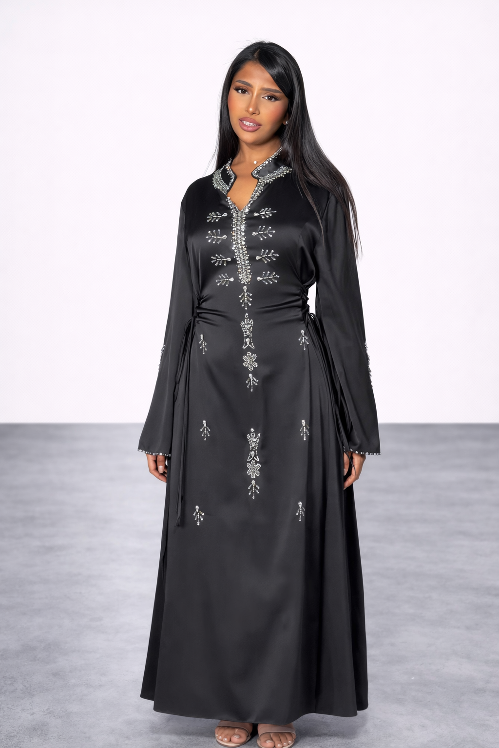 Midnight Glow Abaya
