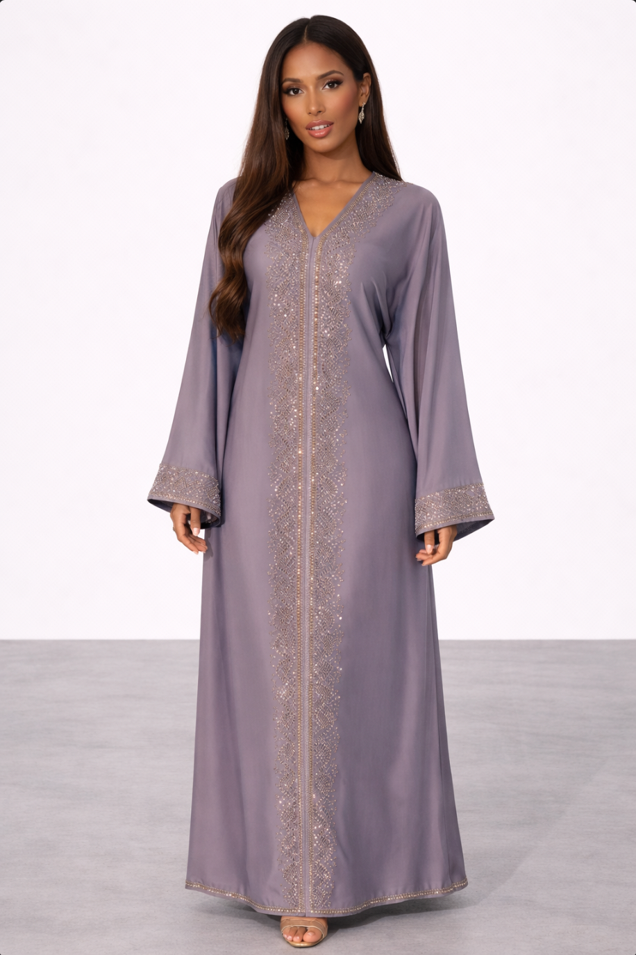 Lilac Moon Abaya