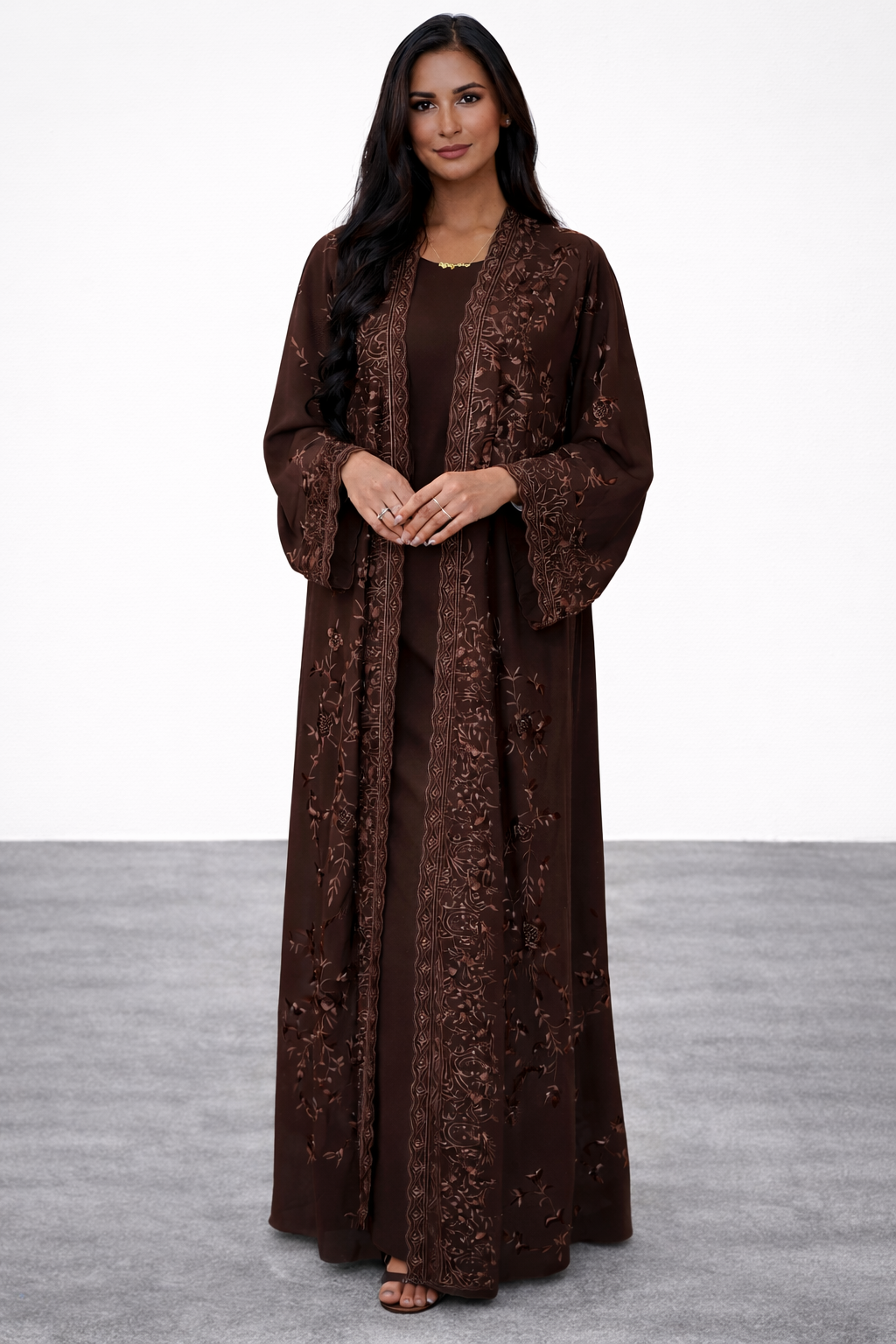 Cacao Brown Abaya